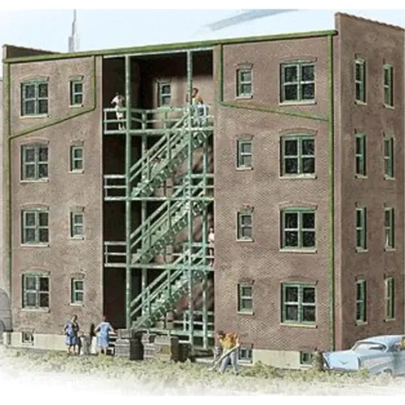 Walthers 933-3263 N Parkview Terrace Background Building Kit - Your Source for Gaming Essentials Cheap