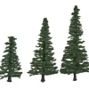 Walthers 949-1159 Pine Trees with Pin Base 1.56"-3.37" (Pack of 10) - Your Source for Gaming Essentials Fashion