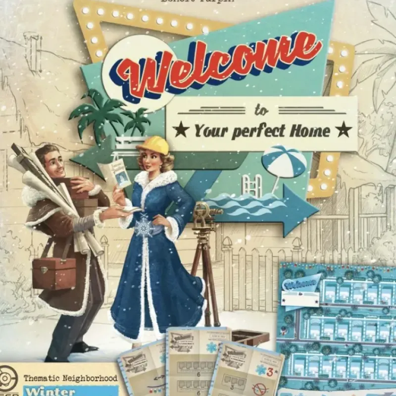 Board Games-Welcome To... Winter Wonderland Neighborhood Expansion - Your Source for Gaming Essentials