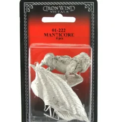 Tabletop Miniatures-Winged Manticore #01-222 Classic Ral Partha Fantasy RPG Metal Figure - Your Source for Gaming Essentials