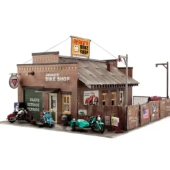 Woodland Scenics PF5895 O Deuce's Bike Shop Building Kit - Your Source for Gaming Essentials Store