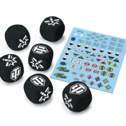 Dice-World of Tanks: Miniatures Game Dice and Decal Upgrade Pack - Tank Ace - Your Source for Gaming Essentials