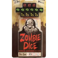 Dice-Zombie Dice Game - Eat Brains, Don't Get Shotgunned - Your Source for Gaming Essentials